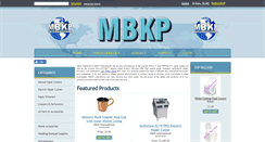 Desktop Screenshot of mbkpinternational.com